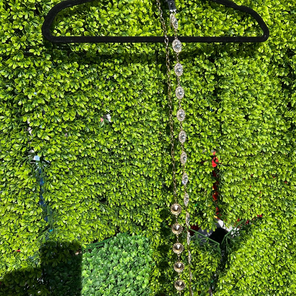 Gold and Silver Chain Belt